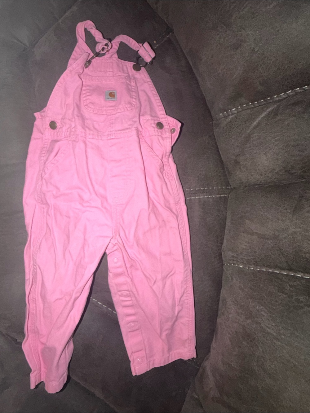 Carhartt Pink Toddler Overalls
